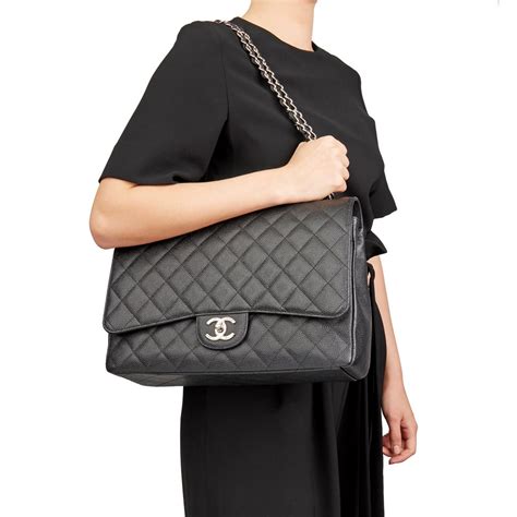 newest chanel bag maxi logo|Chanel flap bag price.